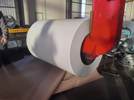 3-8MT Renkli Kaplı Çelik Bobin 600mm-1250mm Genişliği Endüstriyel için