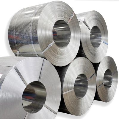 Normal Spangle Galvanizli Çelik Bobin 600mm-1250mm Galv Yaprak ve Bobin