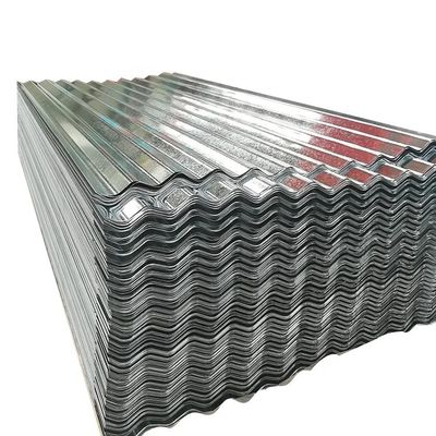 Mavi Metal Dalgalanmış Çatı Yaprakları 270MPa -500MPa Gi Renkli Kaplı Dalgalanmış Yaprak