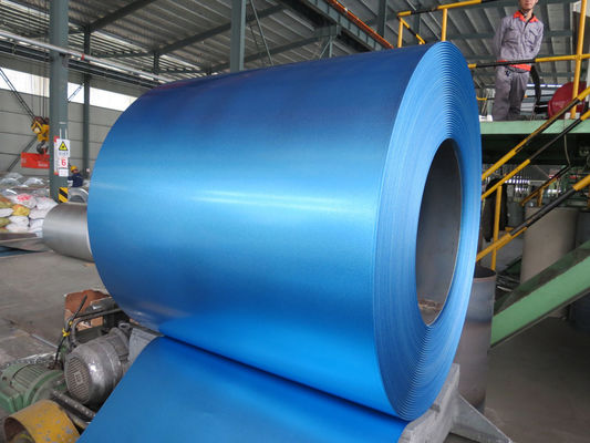 Evangel Aluzinc kaplı çelik bobin 0.13mm-0.7mm Kalınlığı Parmak karşıtı yüzey