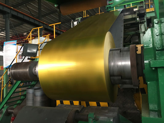 Slit Edge / Mill Edge Galvalume Coil Stock, Otomobil Aluzink Bobinleri
