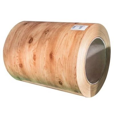 PPGI / PPGL Baskılı Çelik Yaprak Bobini Özel Uzunluk 0.13mm-0.7mm Kalınlık