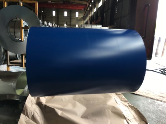 Çok fazla korozyona dayanıklılık ile 600 mm-1250 mm renkli kaplı çelik rulo