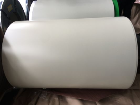 0.2-1.2mm Boyalı Metal Bobin 3-30mikron Soğutucu Depolama için Arka Taraf Boyası