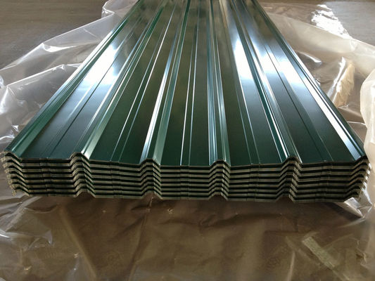 270-500MPa Gömlekli Çelik Yaprak Çatı için 0.13mm-0.5mm Kalınlığı