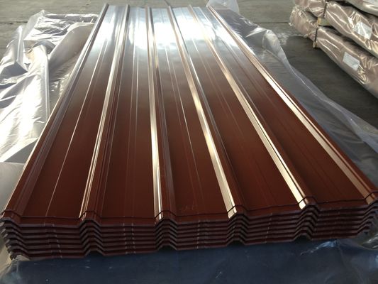 Galvanizli Galvanizli Çelik Yaprak 0.13mm-0.5mm Çatı için Renkli Çelik Yaprak