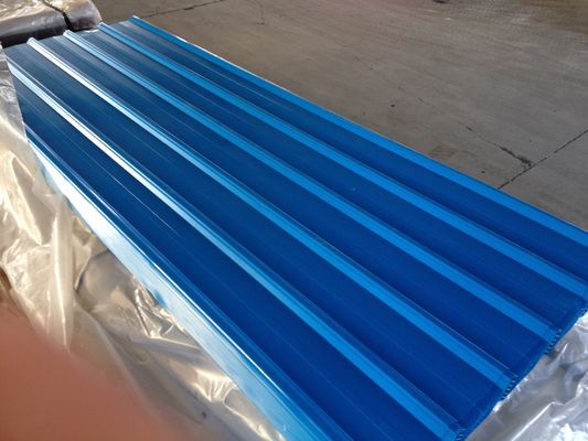 Sıcak batırılmış Aluzink Dalgalanmış Yaprak 0.13mm-0.7mm Alüminyum Çinko Kaplı Çelik Yaprak