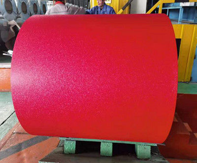 0.2-1.2mm Boyalı Metal Bobin 3-30mikron Soğutucu Depolama için Arka Taraf Boyası