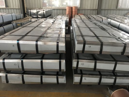 14 Ölçümlü Dalgalanmış Çelik Paneller 0.45mm Galvanizli Çinko Çatı Taşı