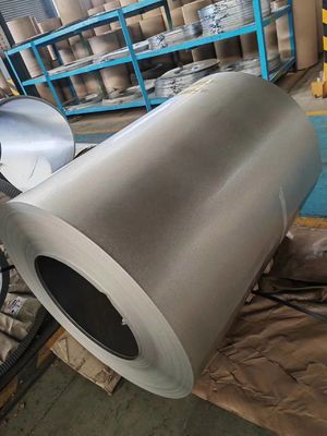 Kaplı Aluzink Çelik Bobin Sertliği 85-90HRB Yaprak Metal Çatı Ruloları