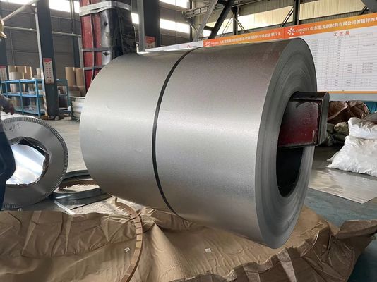 Düzenli Spangle Aluzink Çelik Taşı 0.13mm-0.8mm Aluzink Bobine 20-30% Uzunlukla