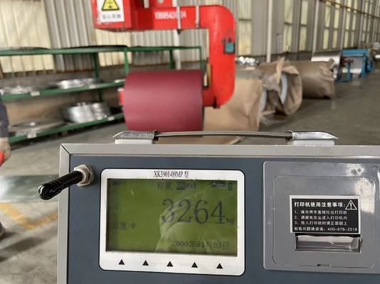 Kırmızı PPGL Çelik Bobin 0.13mm-0.8mm Kaplı Galvanize Bobin Korozyona dayanıklı