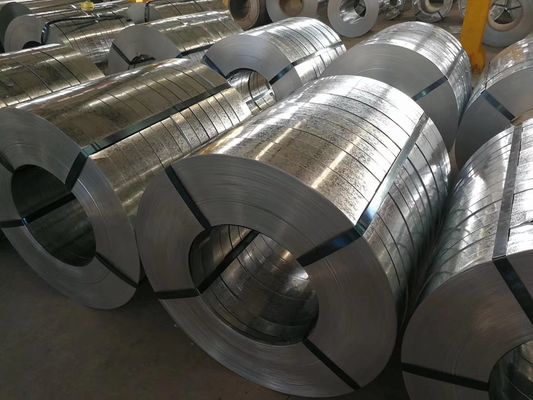 0.12-2.0mm GI Çelik Bobin Yaprak Düzenli / Sıfır / Büyük Spangle