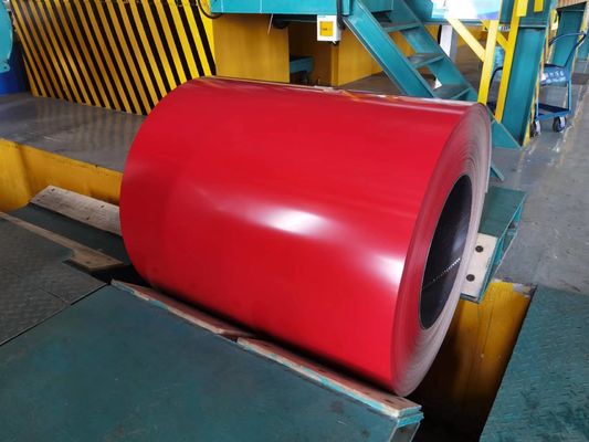 PPGI Çatı Yaprağı Bobini 0.13mm-0.8mm Ev aletleri / dekorasyon için