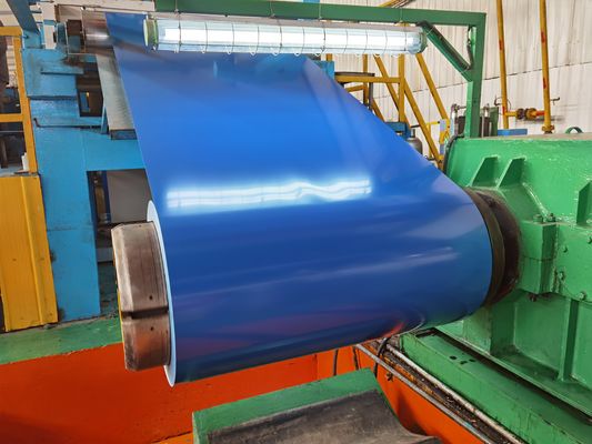 3-8 Ton GL Çelik Bobin Kalıcı Galvalume Çelik levhası bobinde