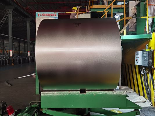 Özel Aluzinc Çelik Yaprak Metal Düzenli Spangle 0.13-0.8mm Kalınlığı