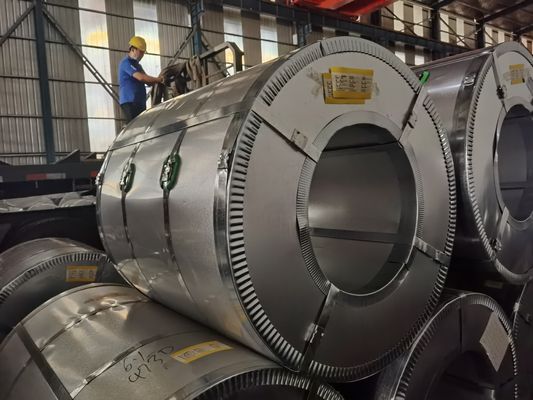 Çatılı sıcak batırılmış galvanizli bobin levhası 0.11-1.0mm kalınlığı