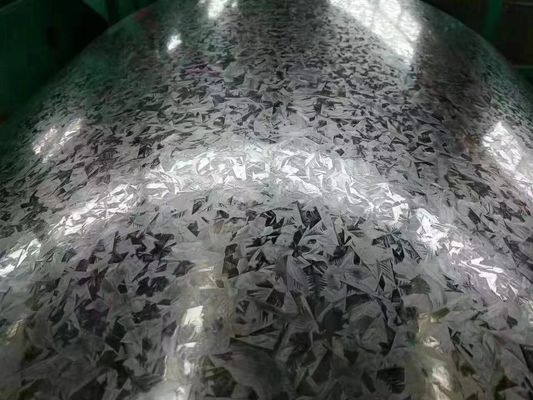 ISO9001 Galvanizli Çelik Bobin Yaprak 0.11mm-1.0mm Kalınlık Bobin Ağırlığı 3-8MT