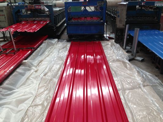 Yüksek Güçlü Çinko Çelik Bobinler 600mm-1250mm Renkli Kaplı Yaprak Bobini