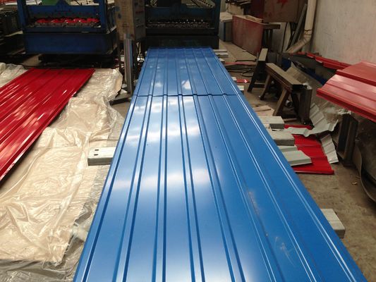 Yüksek Güçlü Çinko Çelik Bobinler 600mm-1250mm Renkli Kaplı Yaprak Bobini