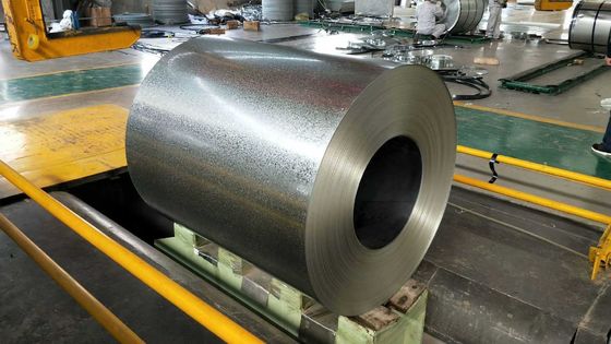 Özel sıfır Spangle Galvanize Yaprak Bobini Verim Gücü 275-500MPa