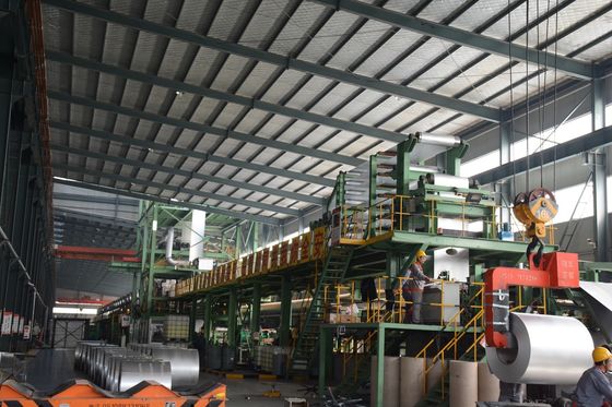 Yüksek Tensile Gücü GL Çelik Bobin 0.13-0.8mm Kalınlığı AZ 30-200gsm