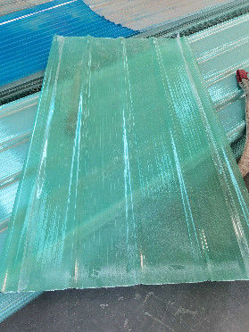 Pvc çelik metal dalgalanmış çatı levhaları Normal Spangle