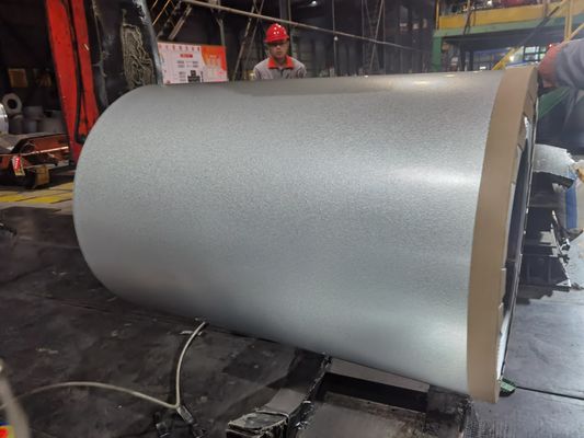 CFR Terimi Büyük Spangle ve Slit Edge / Mill Edge ile Galvalume Çelik Bobin